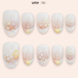 Press On Nails Lovely White 1778