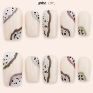 Press On Nails Lovely Cream 1781