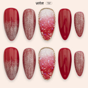 Press On Nails Beauty Red 1782
