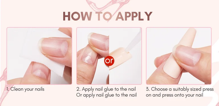 What are Press on Nails? A Complete Guide to DIY Manicures 8 How to apply press on nails?