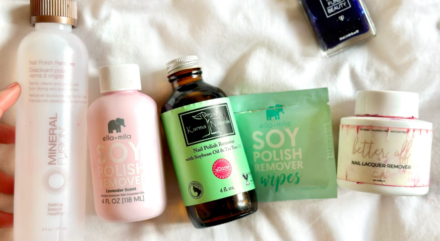Top 5 eco-friendly nail polish remover products