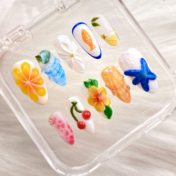 Seaside fruit picnic