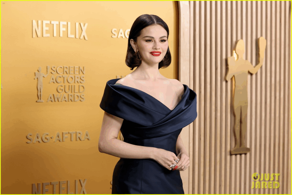 Selena Gomez’s Bold 80s-Inspired Red Nails Stole the Show at the 2025 SAG Awards 2 Selena gomez’s bold 80s-inspired red nails stole the show at the 2025 sag awards
